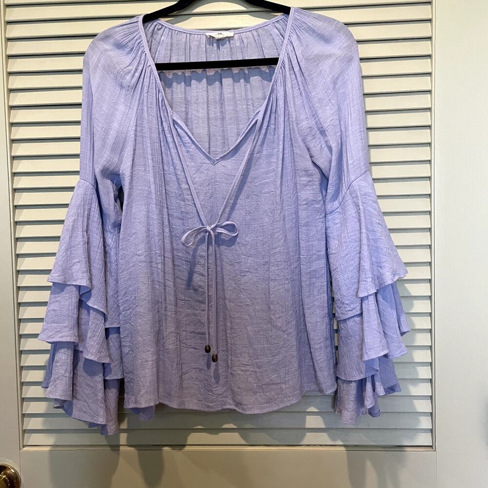 Womens Top by Entro Boho Fairycore Festival Whimsy Size Sm